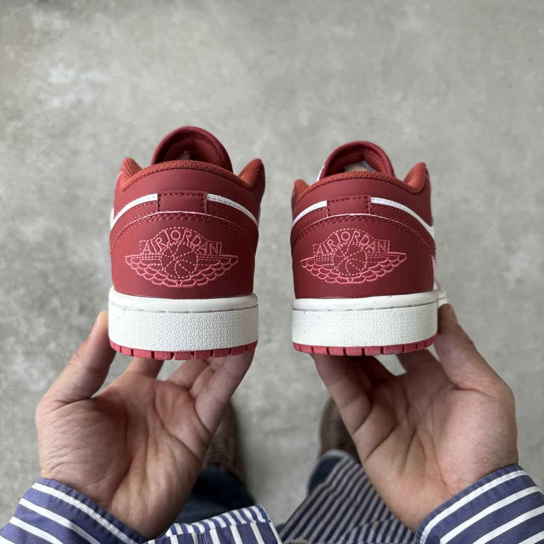 Air Jordan 1 Low Varsity Red Sail