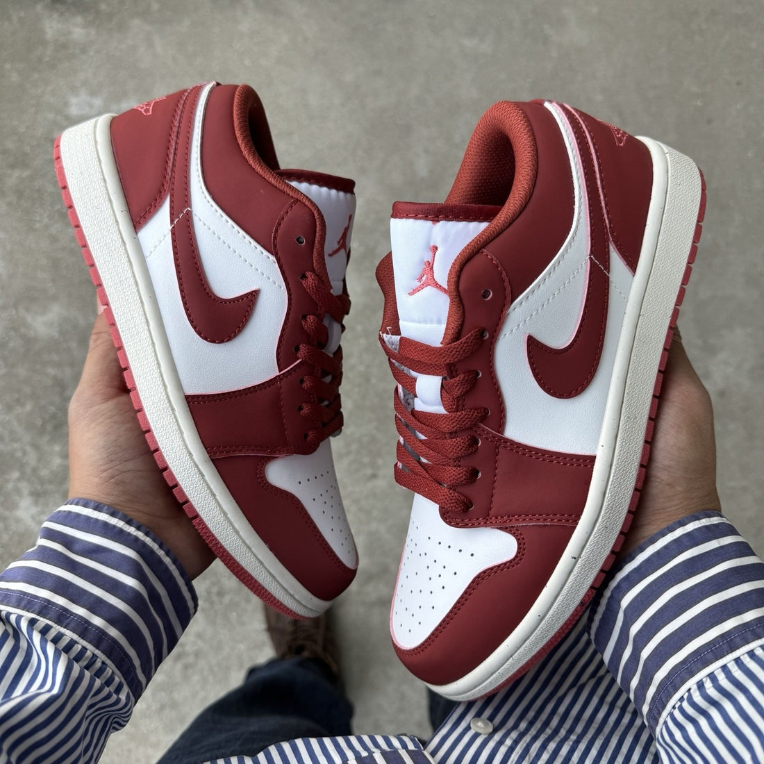 Air Jordan 1 Low Varsity Red Sail