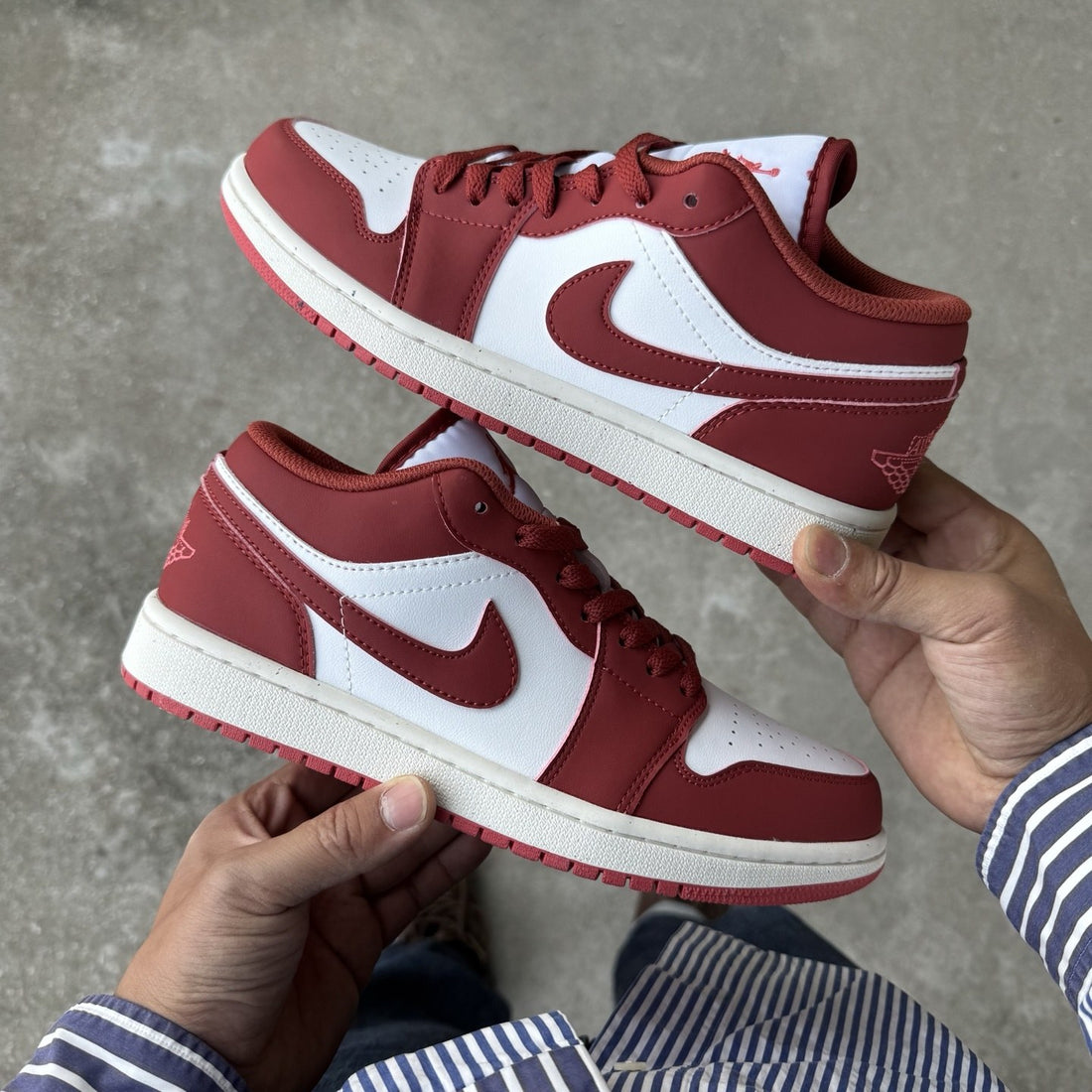 Air Jordan 1 Low Varsity Red Sail