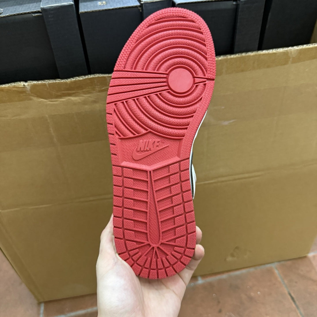 Air Jordan 1 Low White Gym Red