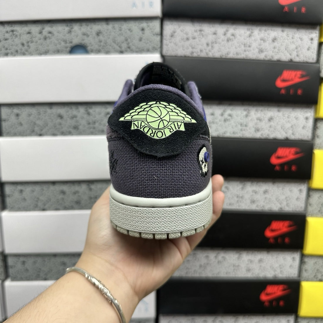 Air Jordan 1 Low Zion Purple