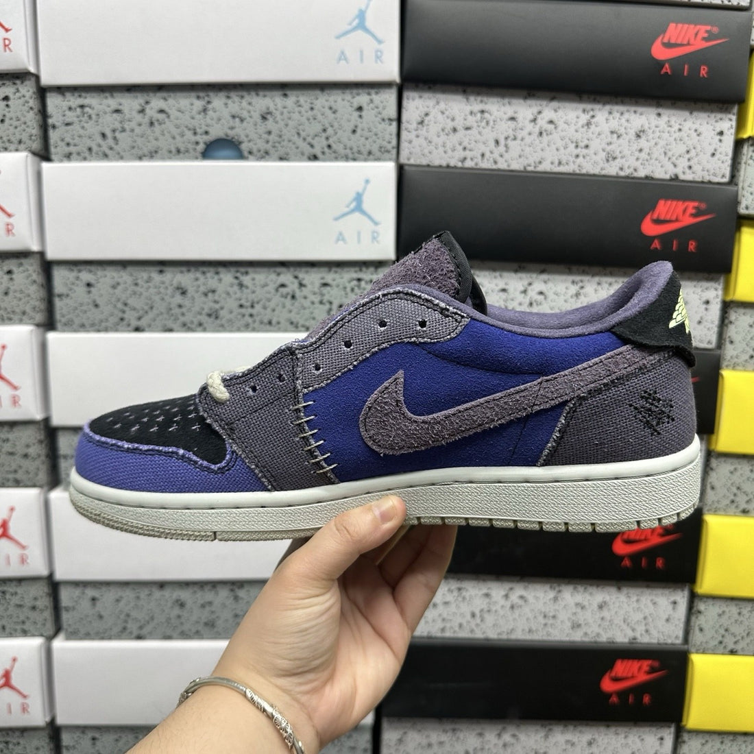 Air Jordan 1 Low Zion Purple