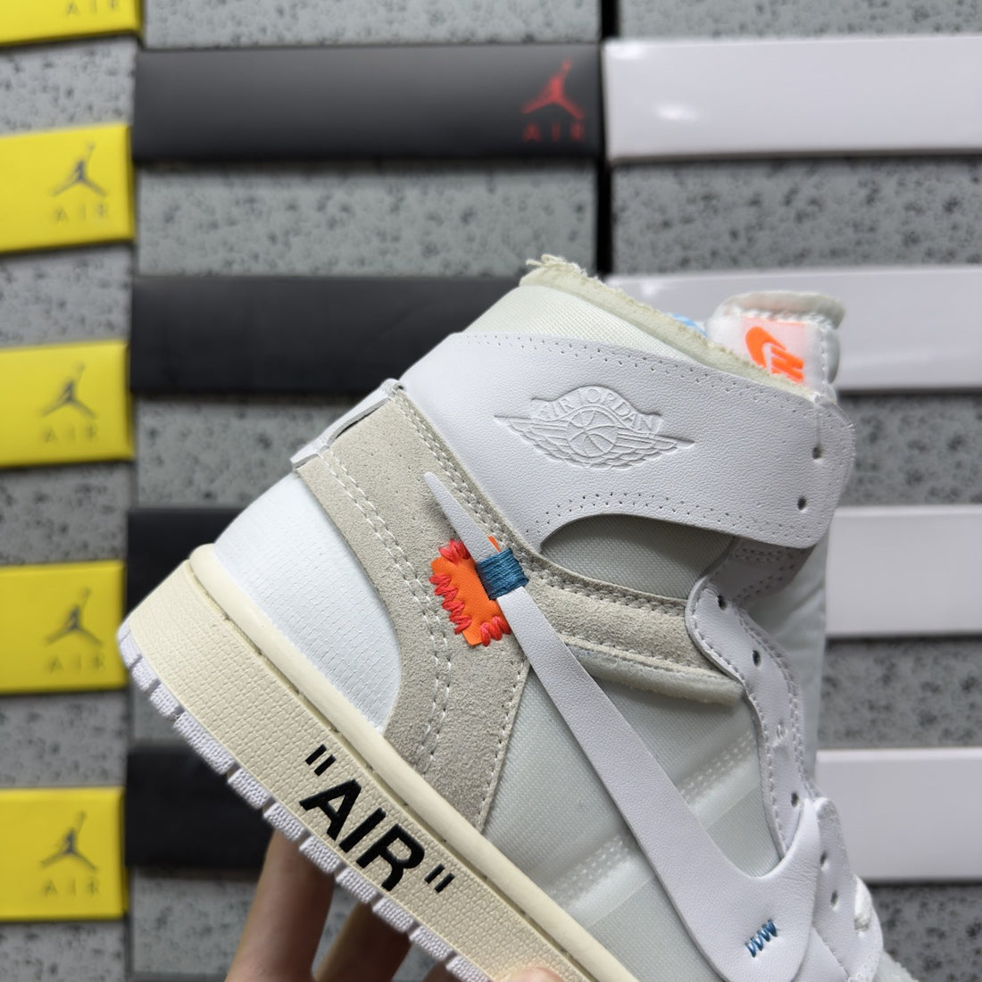 Air Jordan 1 Off-White High White