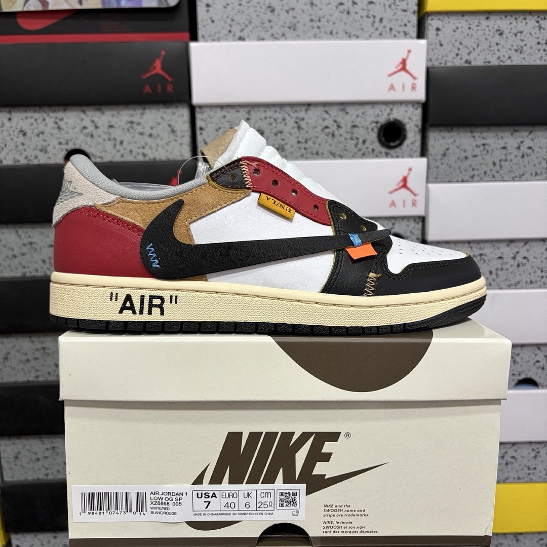 Air Jordan 1 Off-White Low Chicago