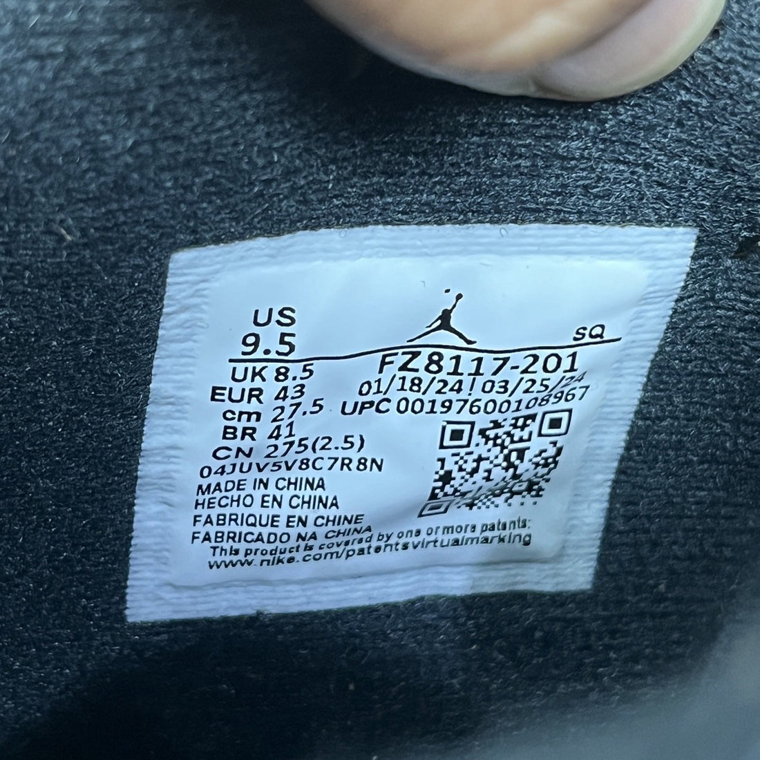 Air Jordan 1 Travis Scott Jumpman Jack Mocha