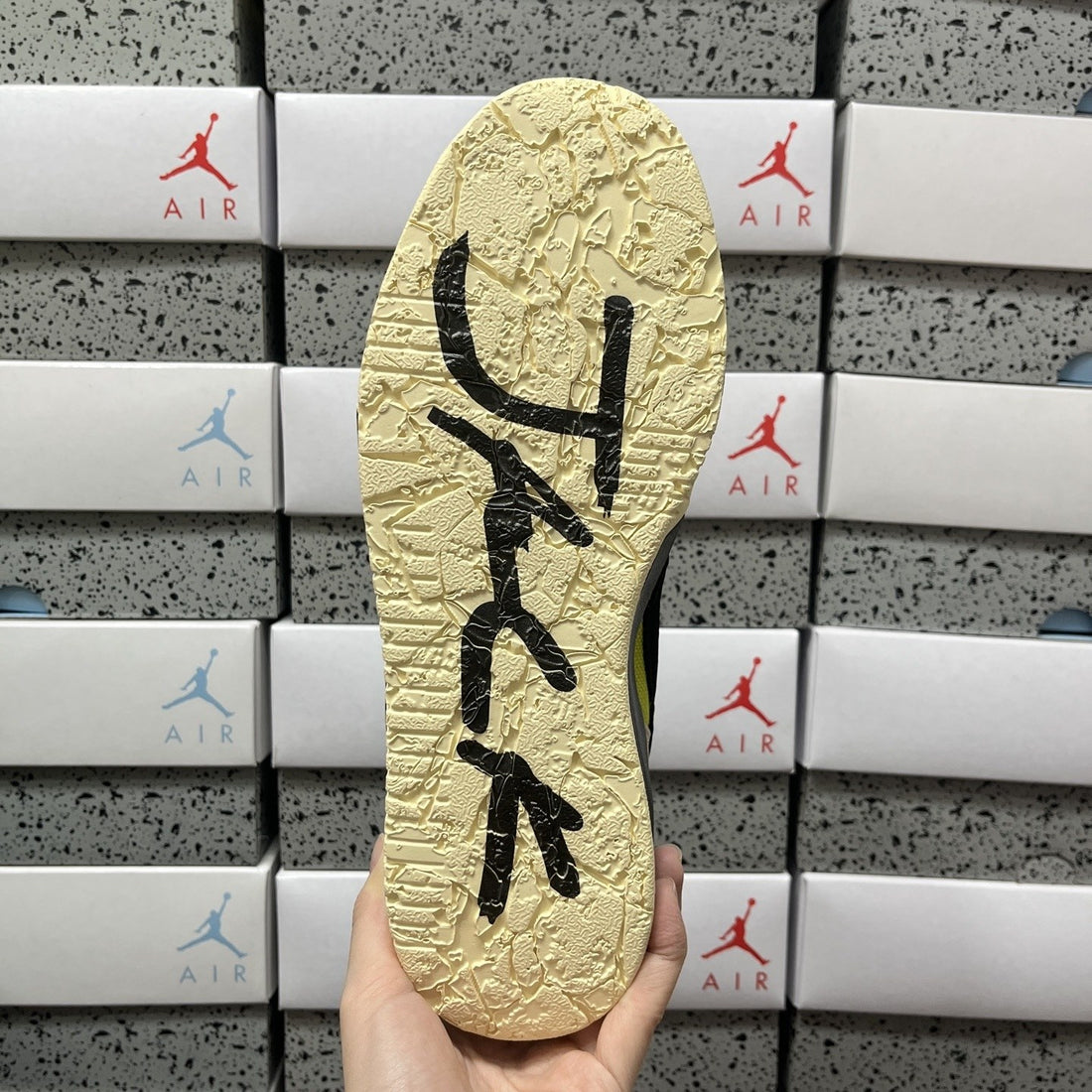 Air Jordan 1 Travis Scott Jumpman Jack Yellow