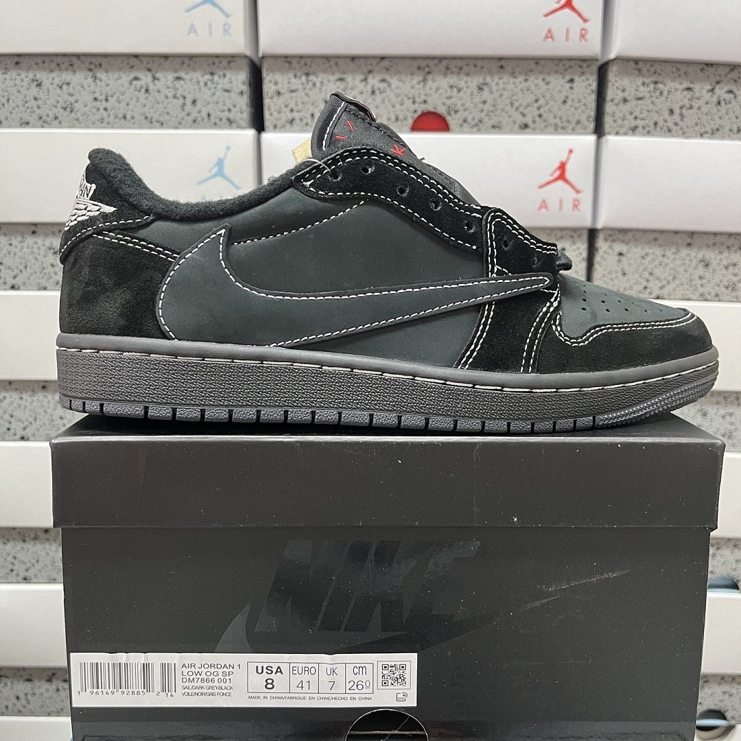 Air Jordan 1 Travis Scott Low Black Olive