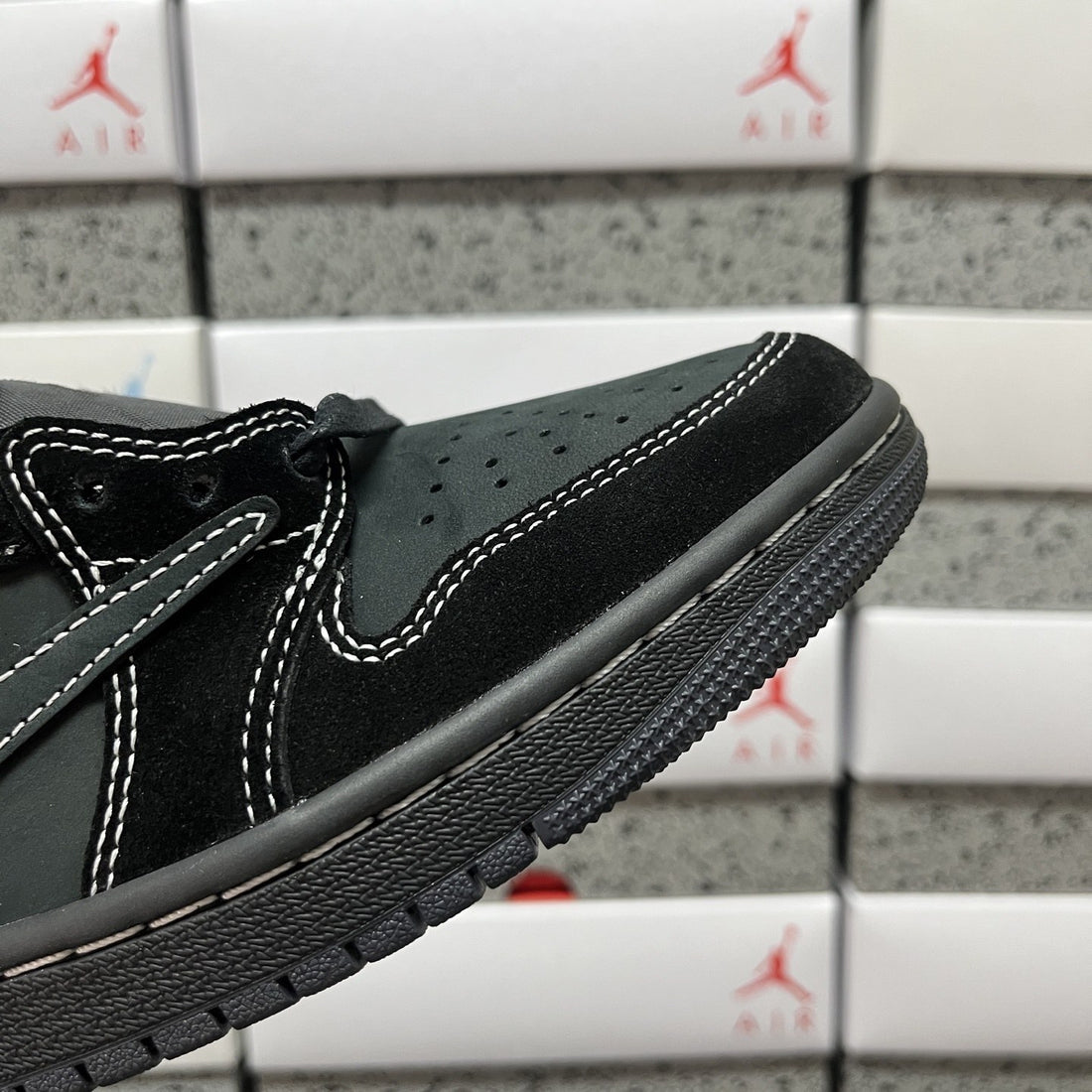Air Jordan 1 Travis Scott Low Black Olive