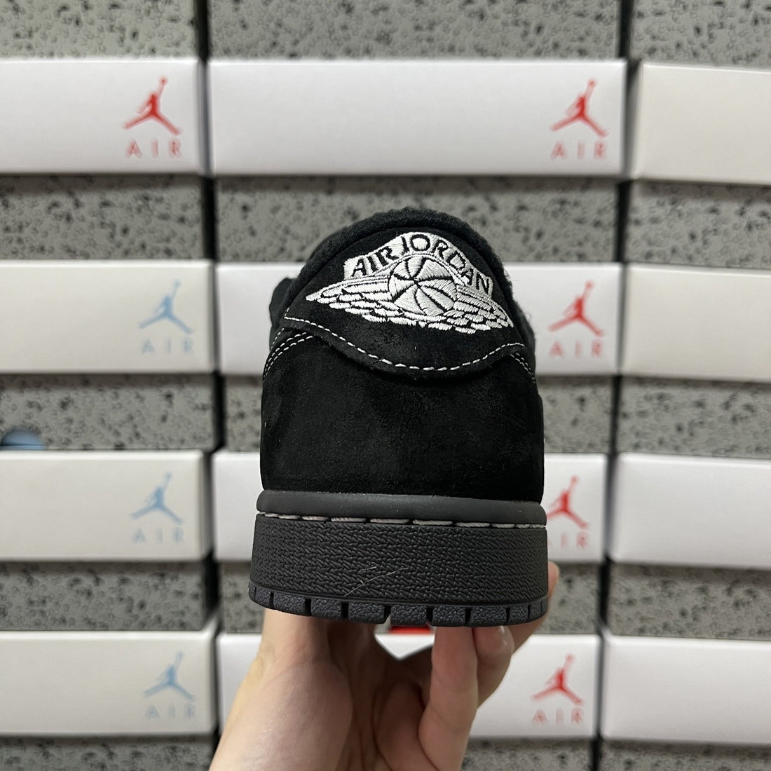 Air Jordan 1 Travis Scott Low Black Olive