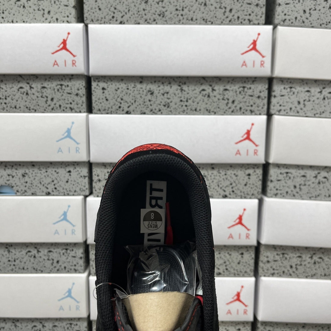 Air Jordan 1 Travis Scott Low Black Phantom Red