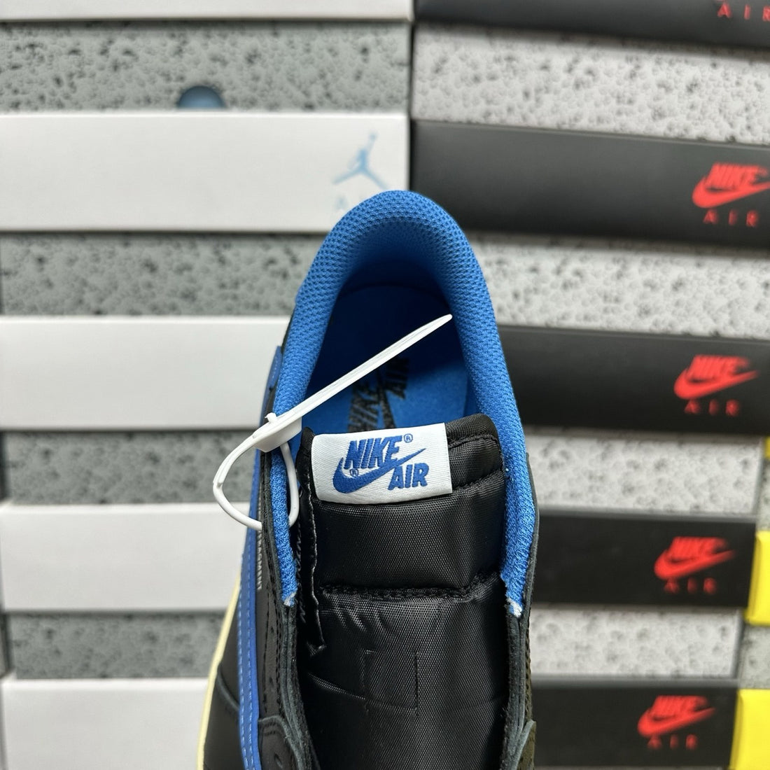 Air Jordan 1 Travis Scott Low Black Royal Blue