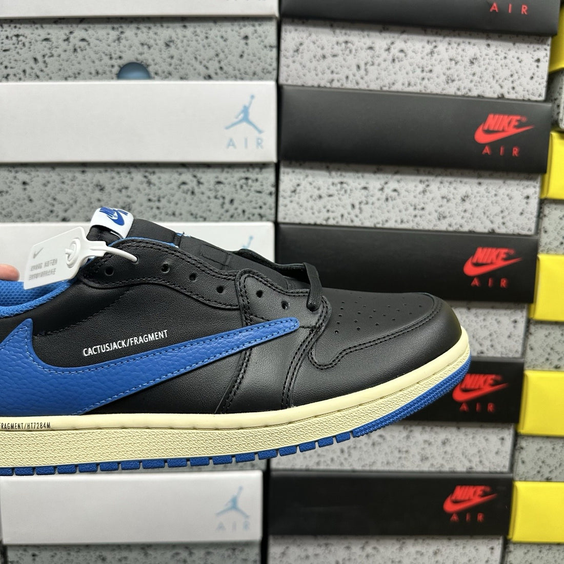Air Jordan 1 Travis Scott Low Black Royal Blue