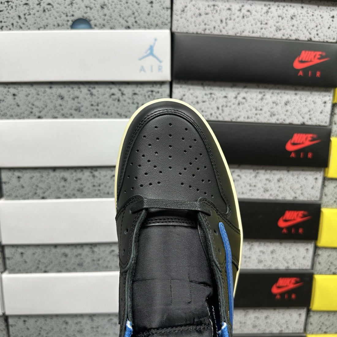 Air Jordan 1 Travis Scott Low Black Royal Blue
