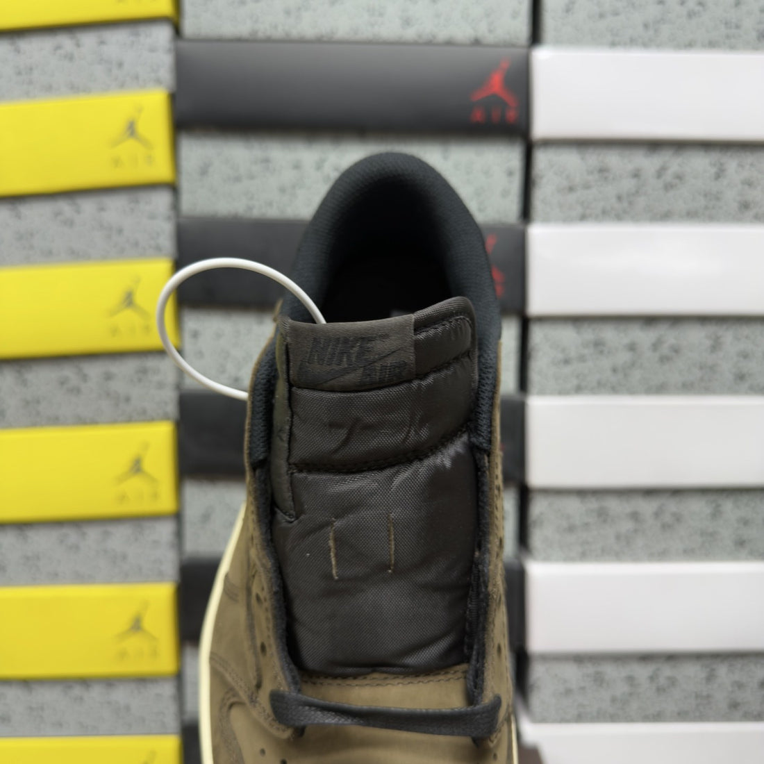 Air Jordan 1 Travis Scott Low Brown Suede