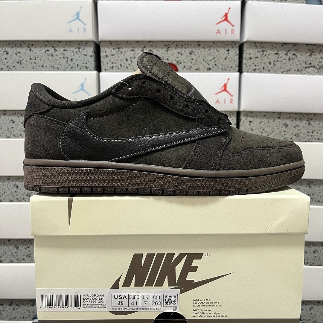 Air Jordan 1 Travis Scott Low Dark Mocha
