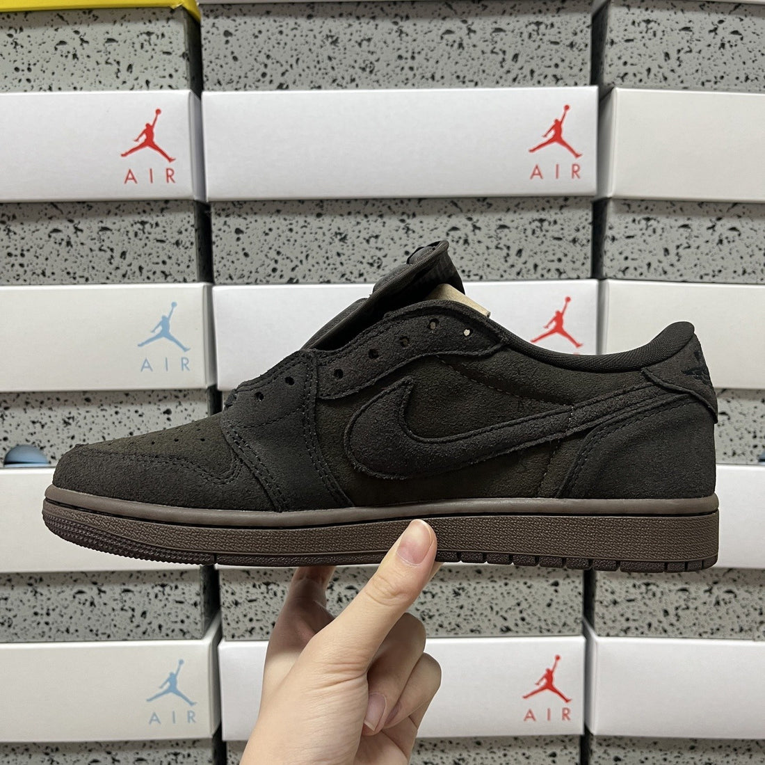 Air Jordan 1 Travis Scott Low Dark Mocha