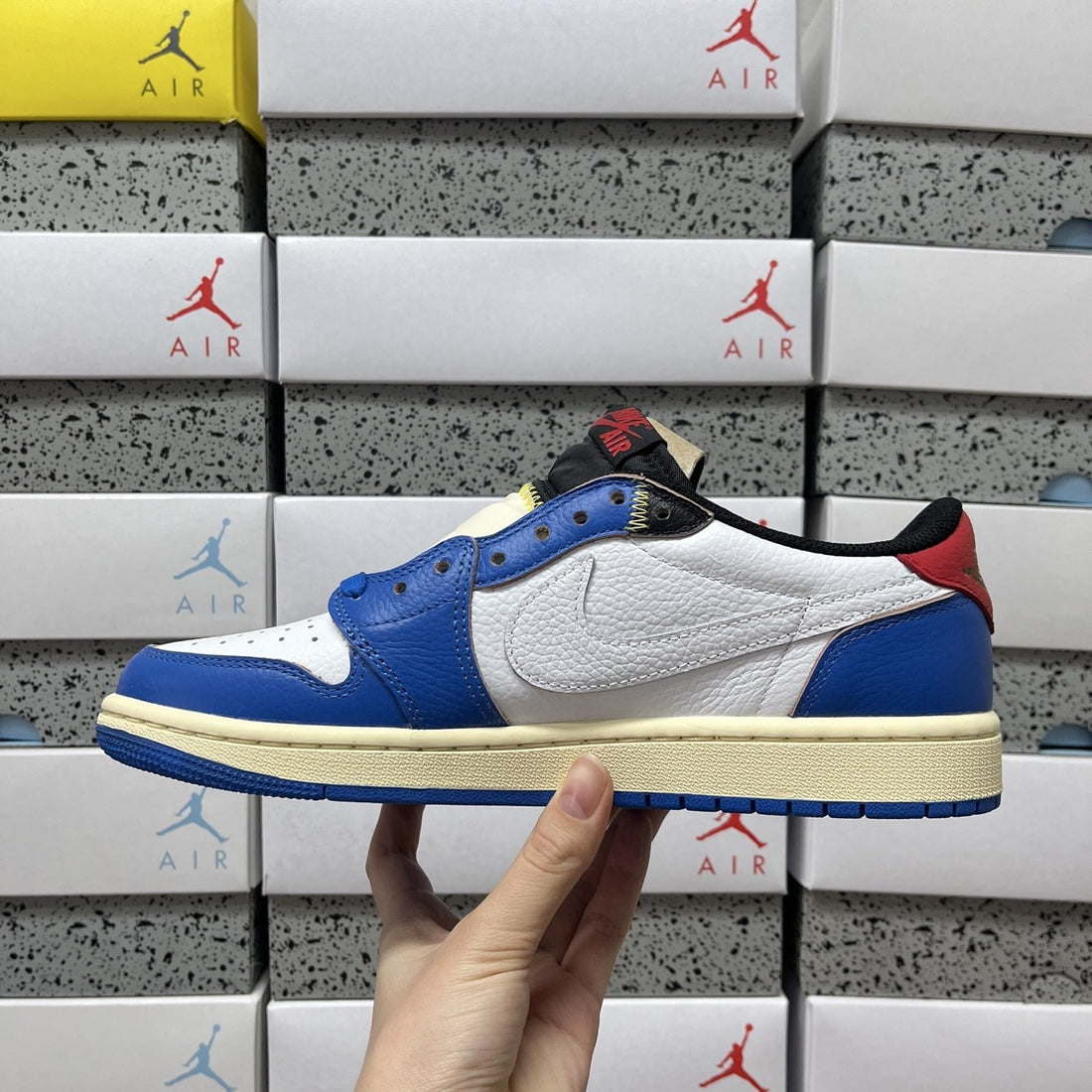 Air Jordan 1 Travis Scott Low Game Royal Sail