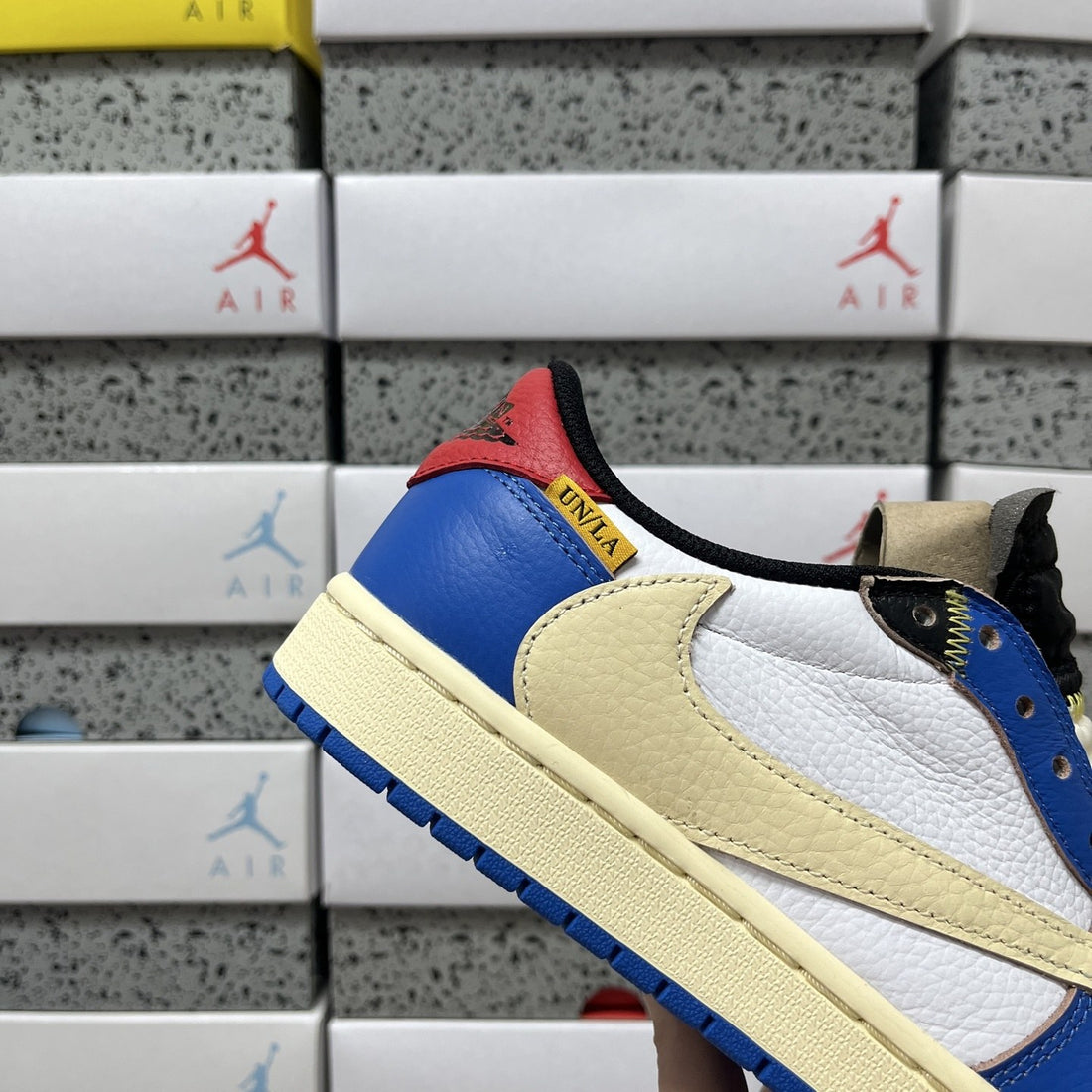 Air Jordan 1 Travis Scott Low Game Royal Sail