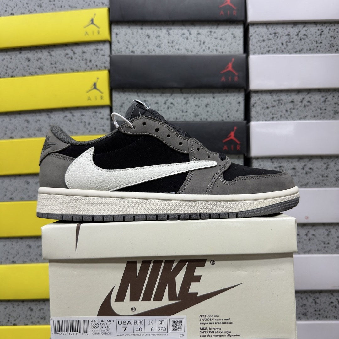 Air Jordan 1 Travis Scott Low Grey Black