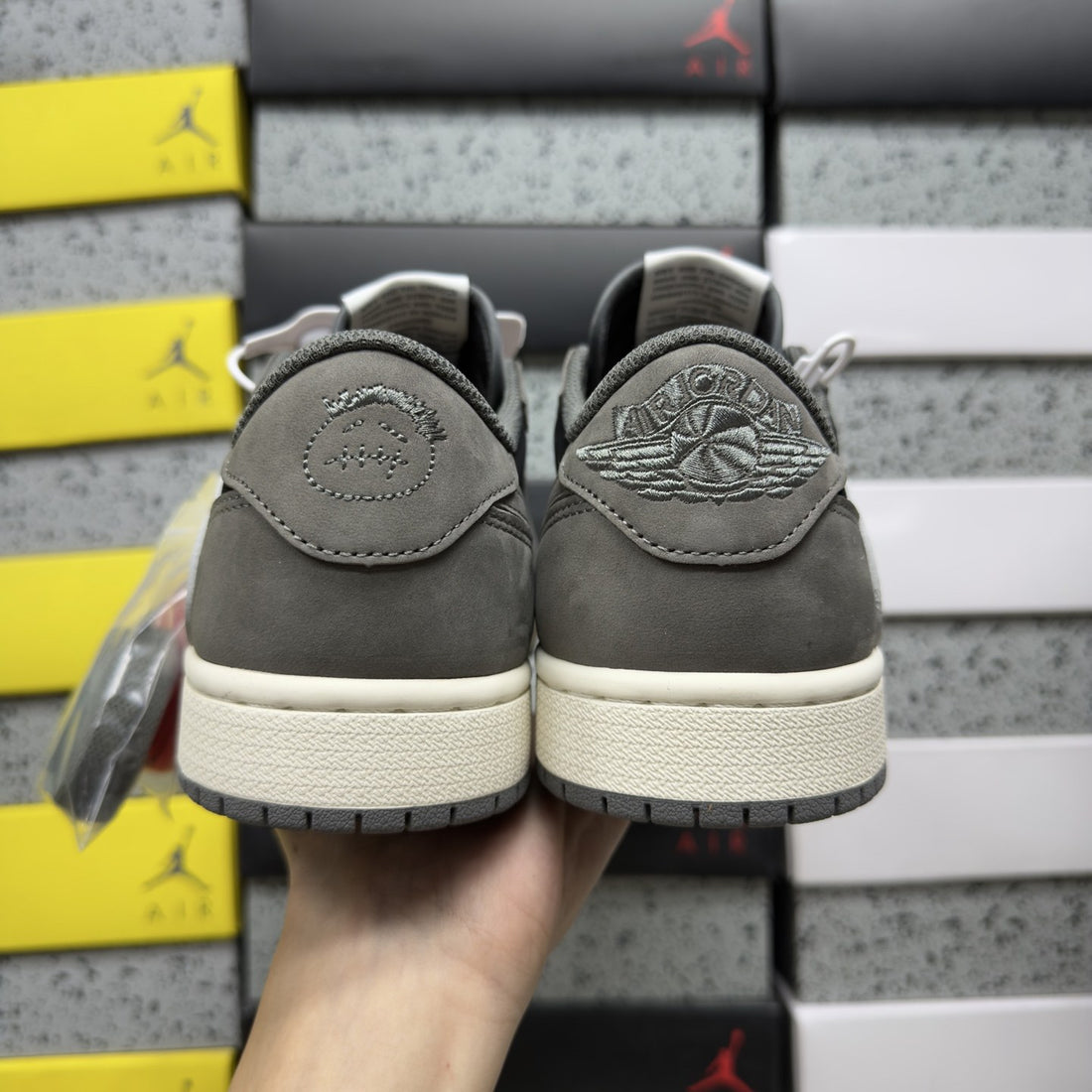 Air Jordan 1 Travis Scott Low Grey Black