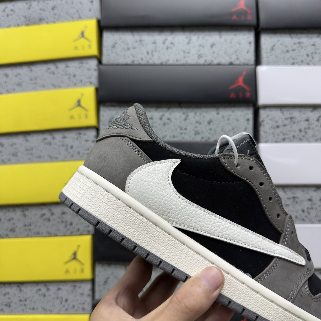 Air Jordan 1 Travis Scott Low Grey Black