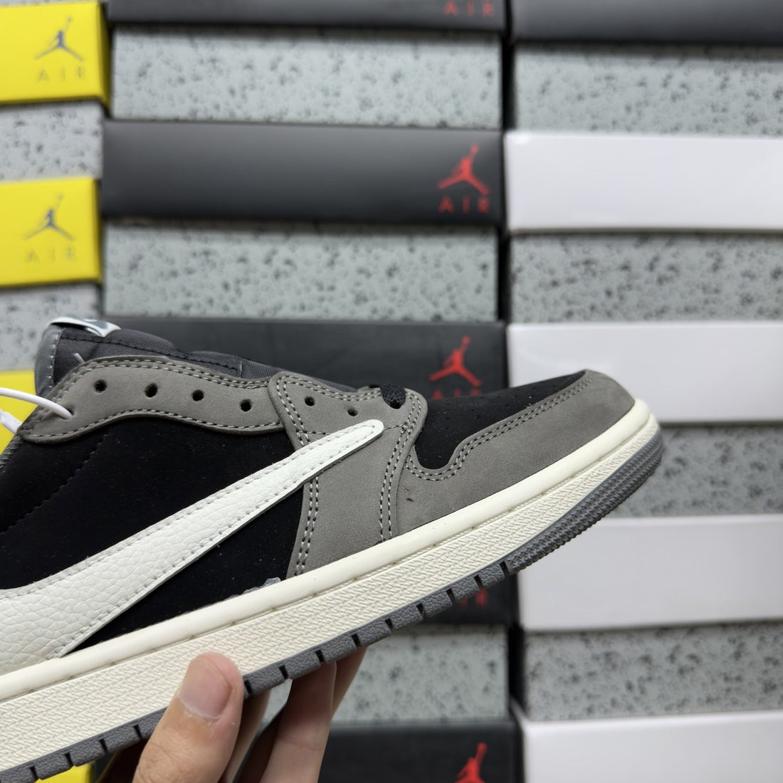 Air Jordan 1 Travis Scott Low Grey Black