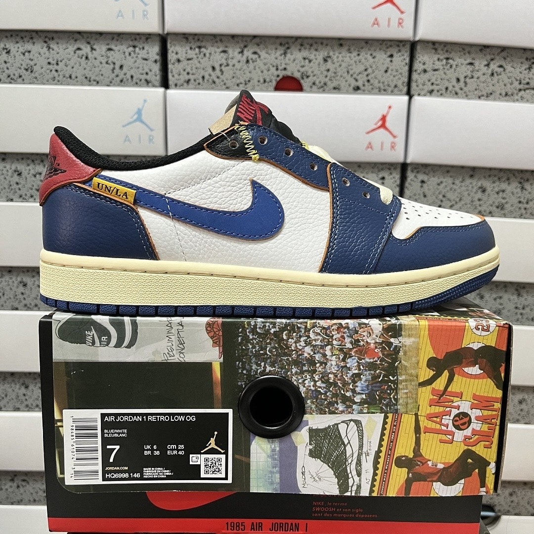 Air Jordan 1 Travis Scott Low Navy Red