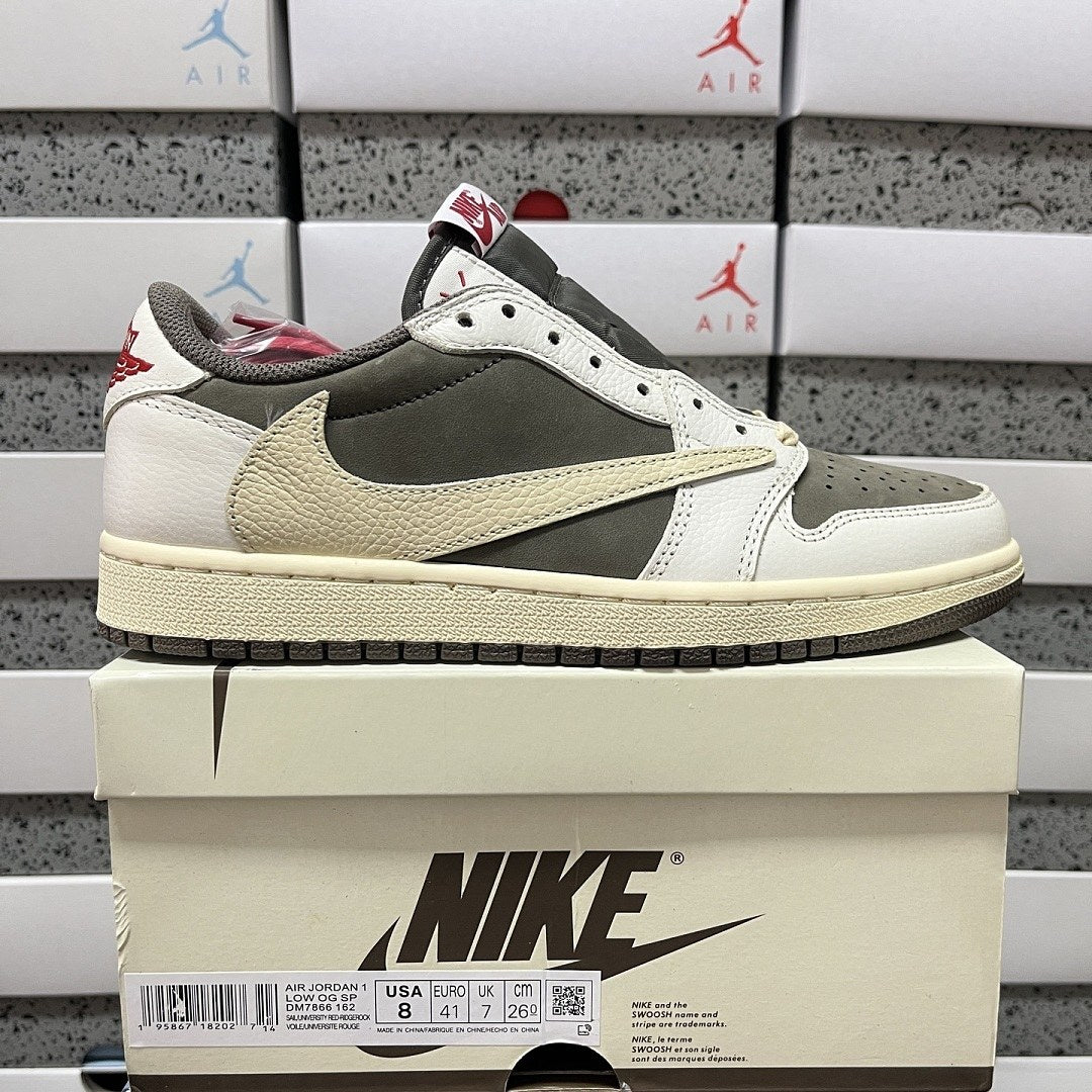 Air Jordan 1 Travis Scott Low Olive Sail