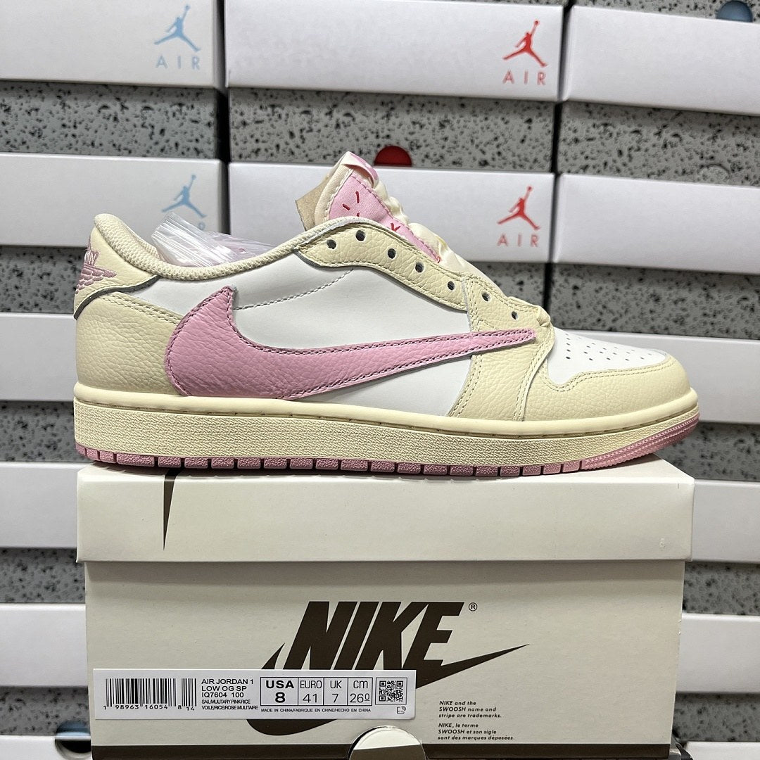 Air Jordan 1 Travis Scott Low Pink Pastel