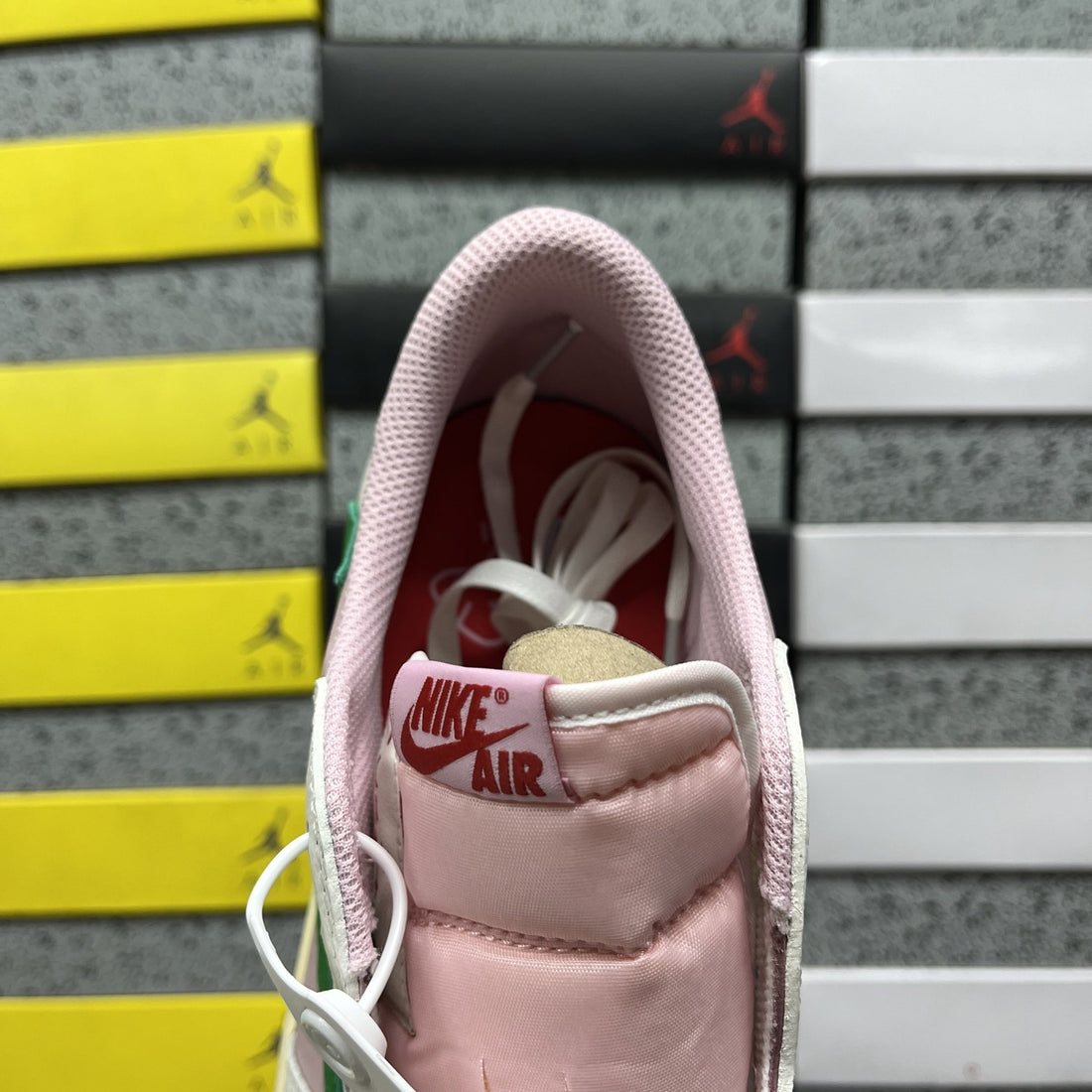 Air Jordan 1 Travis Scott Low Pink Pine Green