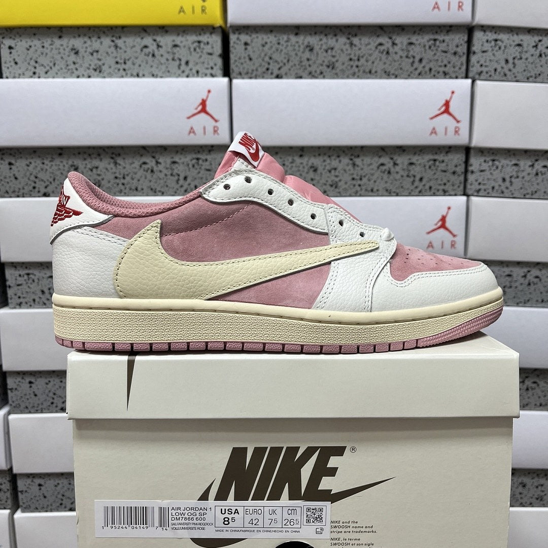 Air Jordan 1 Travis Scott Low Pink Sail
