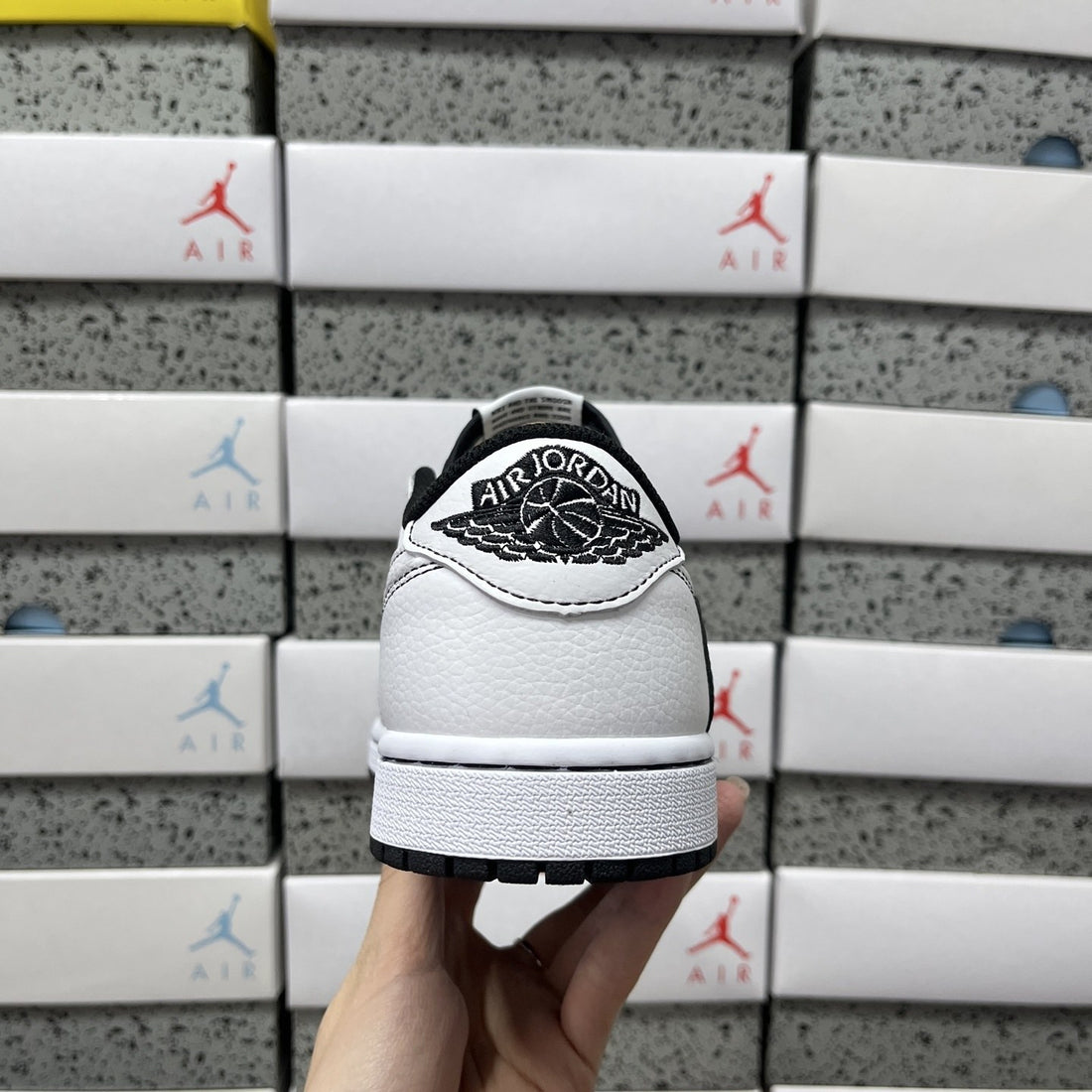 Air Jordan 1 Travis Scott Low White Black
