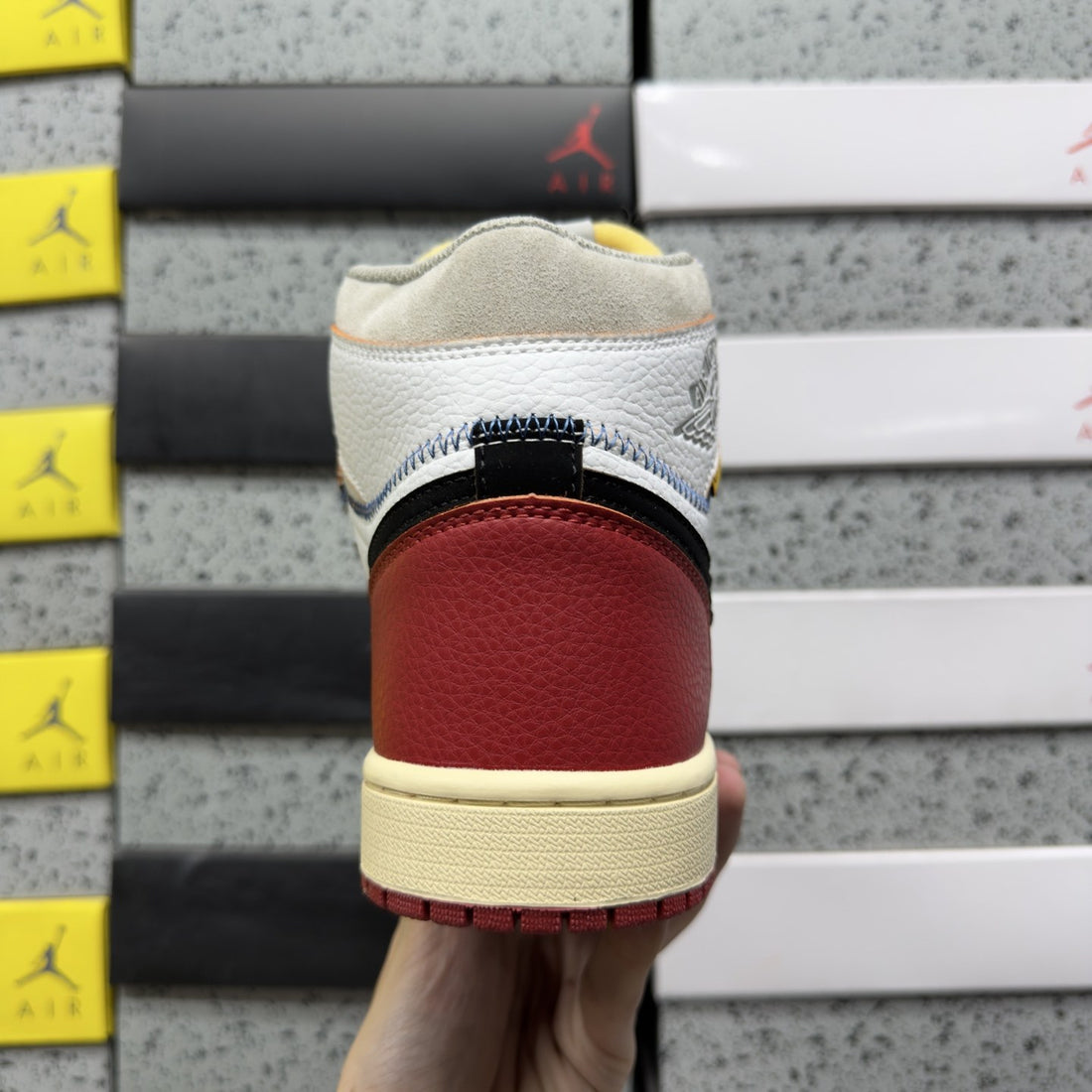 Air Jordan 1 Union High Black Toe