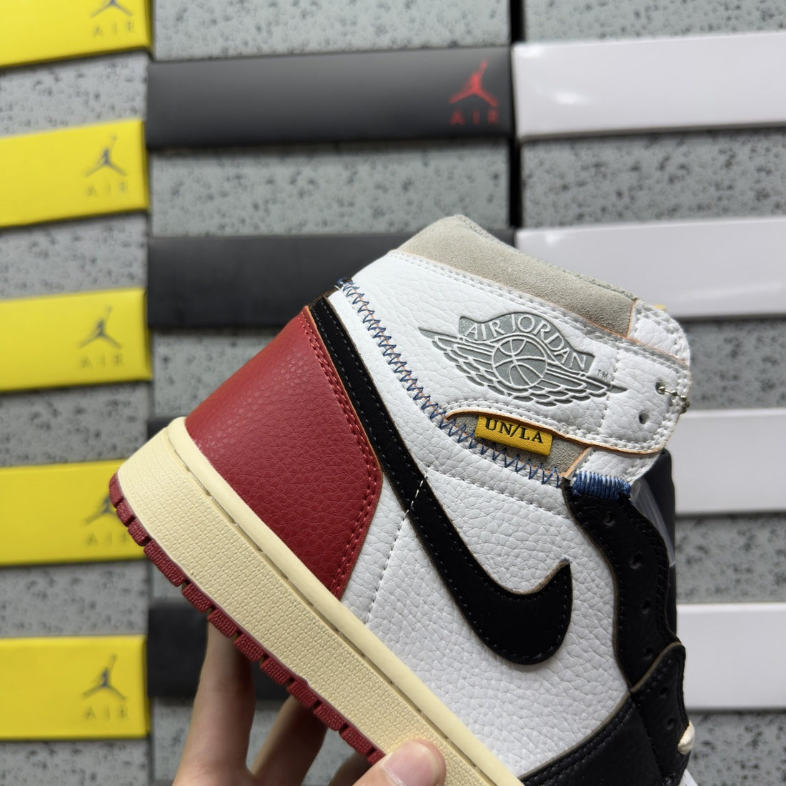 Air Jordan 1 Union High Black Toe