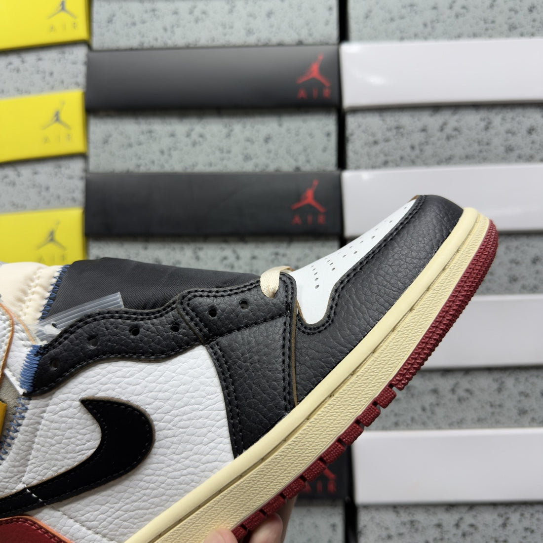 Air Jordan 1 Union High Black Toe