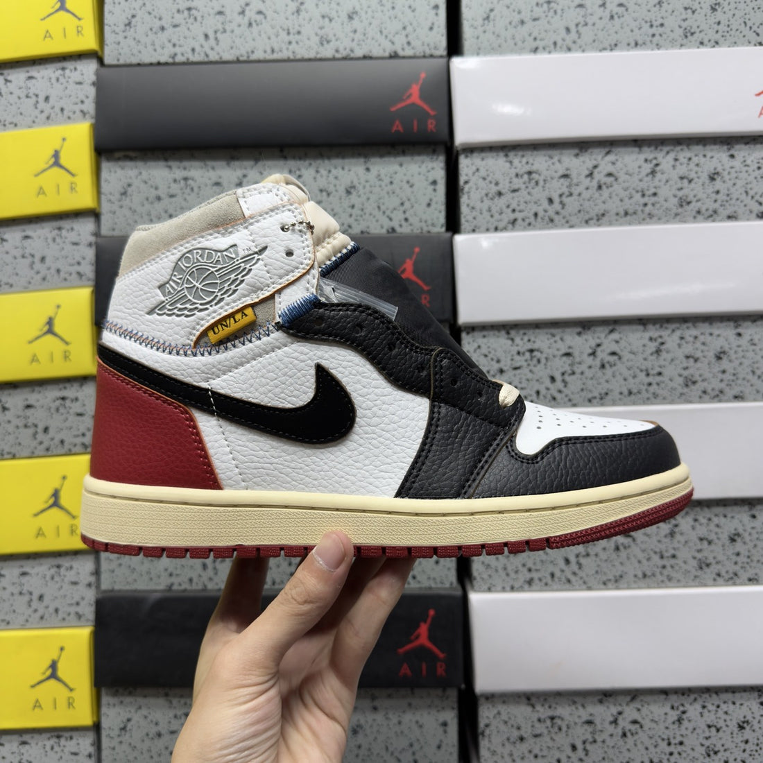 Air Jordan 1 Union High Black Toe