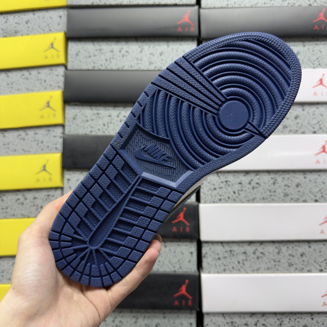 Air Jordan 1 Union High Storm Blue