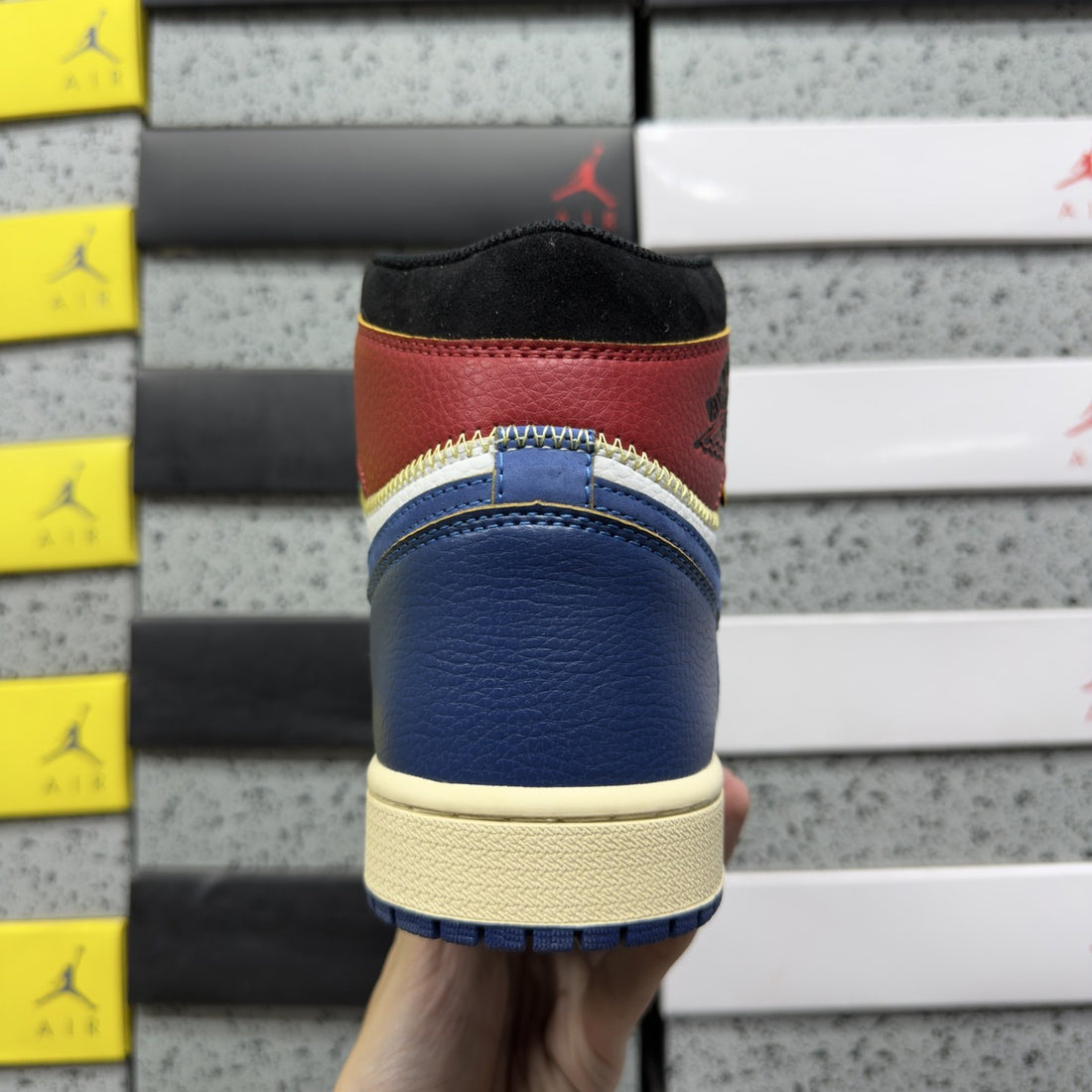 Air Jordan 1 Union High Storm Blue
