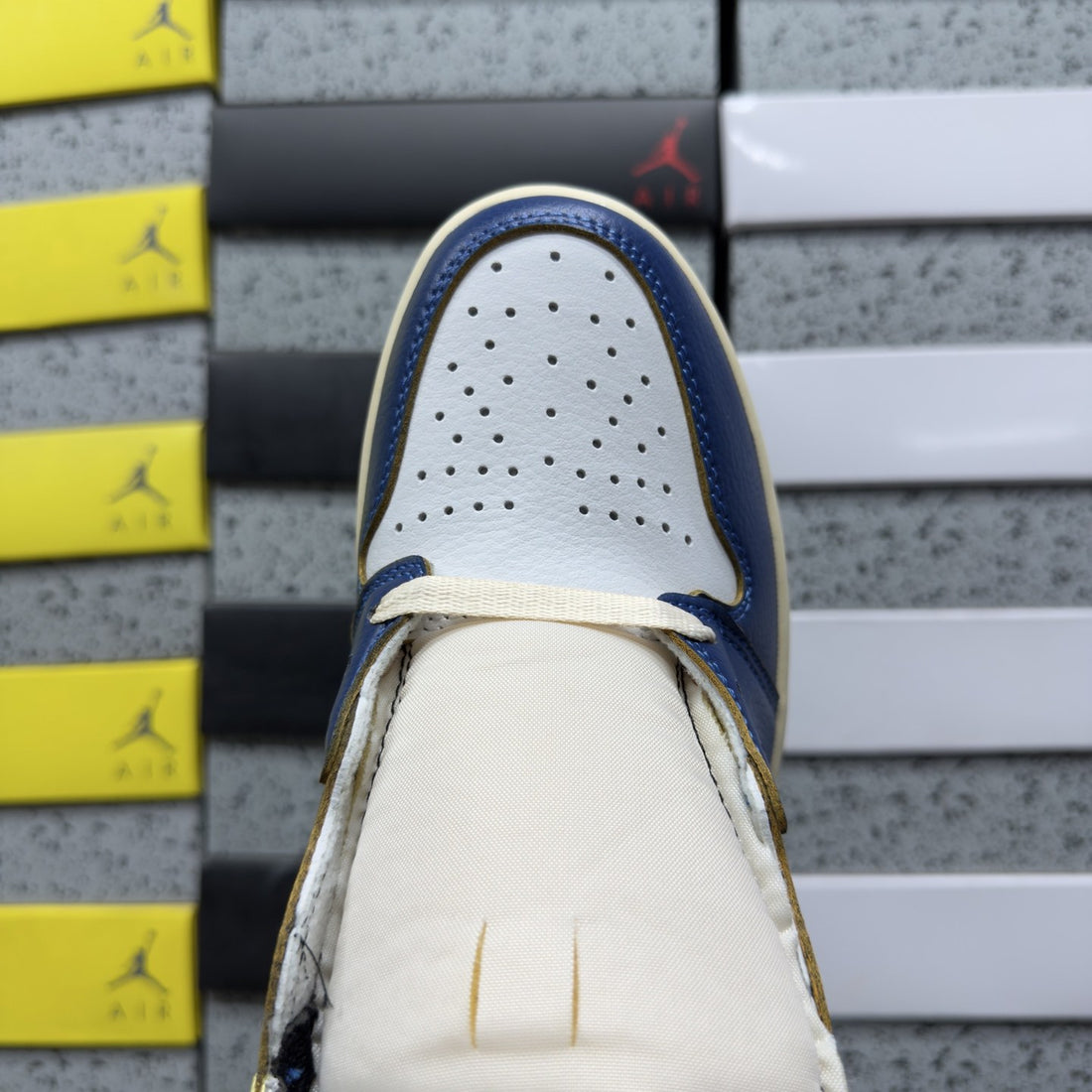 Air Jordan 1 Union High Storm Blue