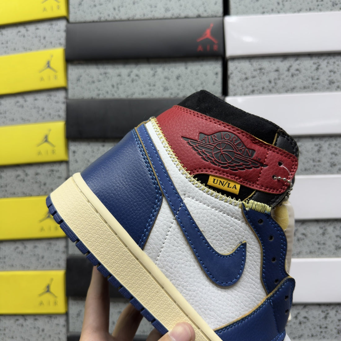 Air Jordan 1 Union High Storm Blue