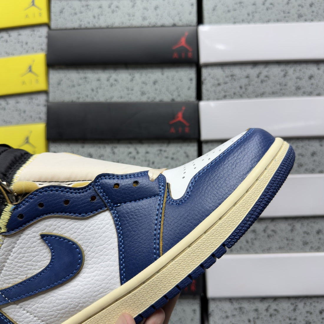 Air Jordan 1 Union High Storm Blue
