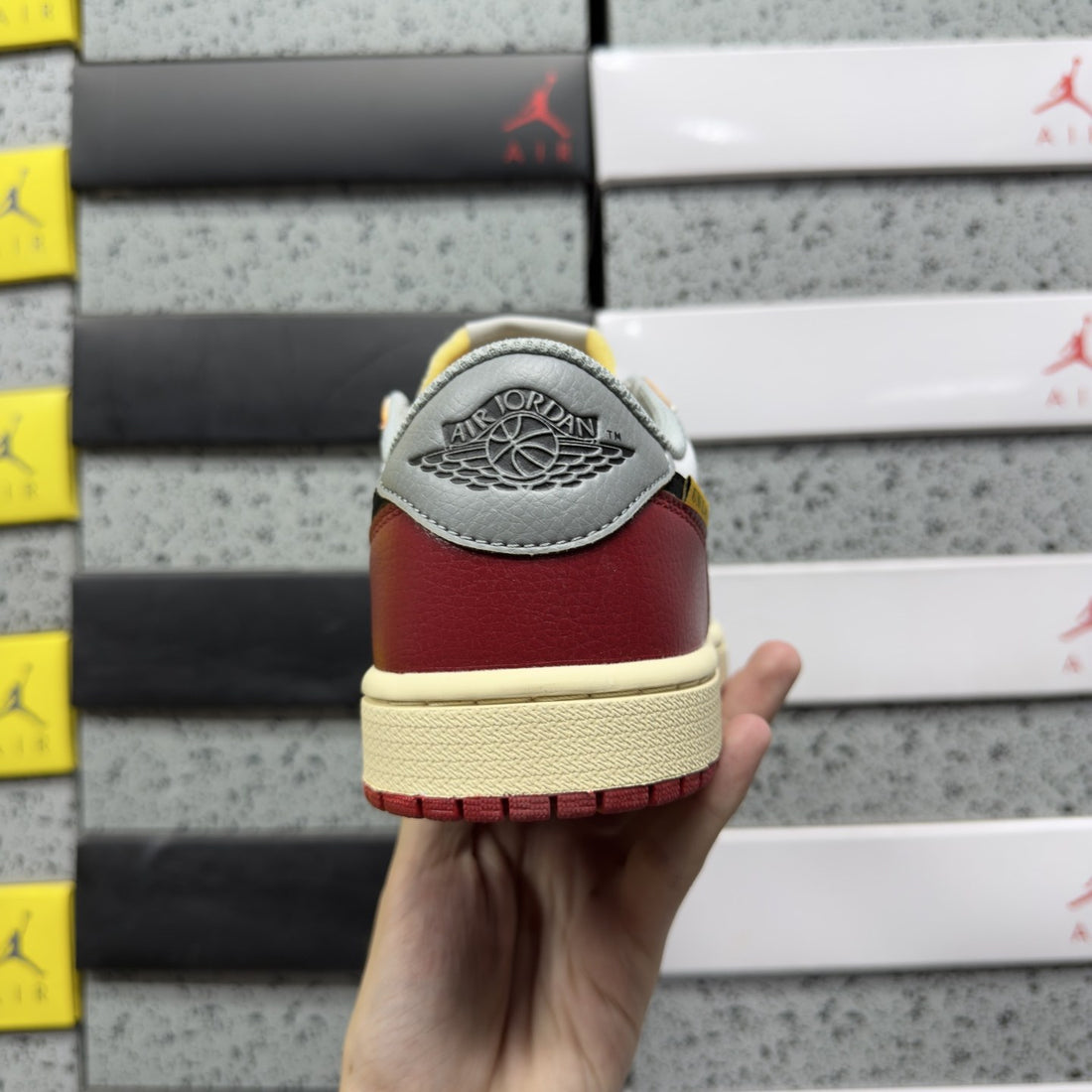 Air Jordan 1 Union Low Black Toe