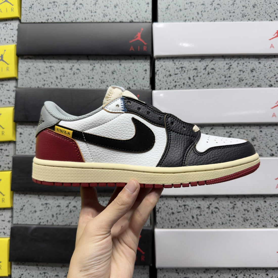 Air Jordan 1 Union Low Black Toe