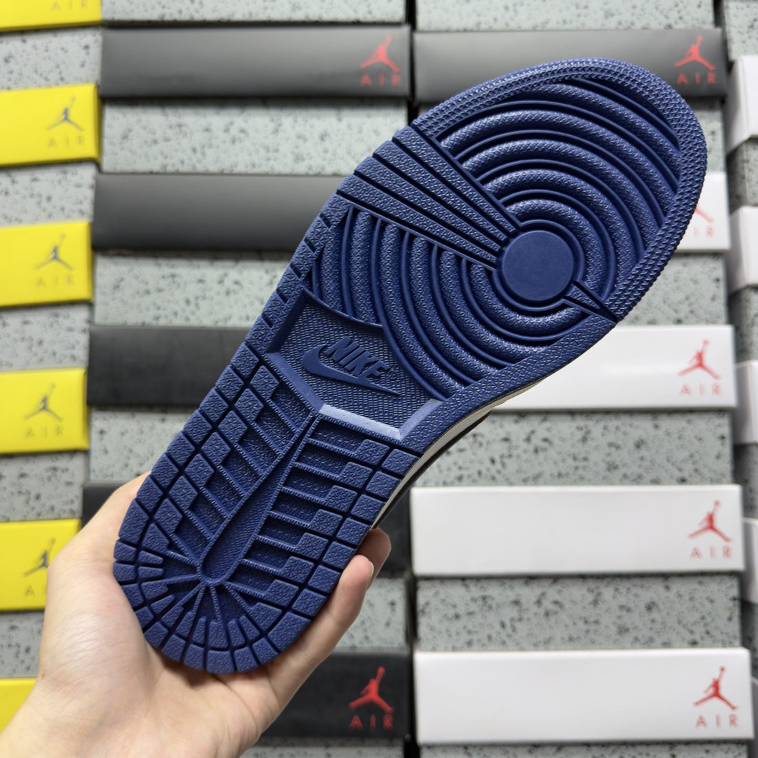 Air Jordan 1 Union Low Storm Blue