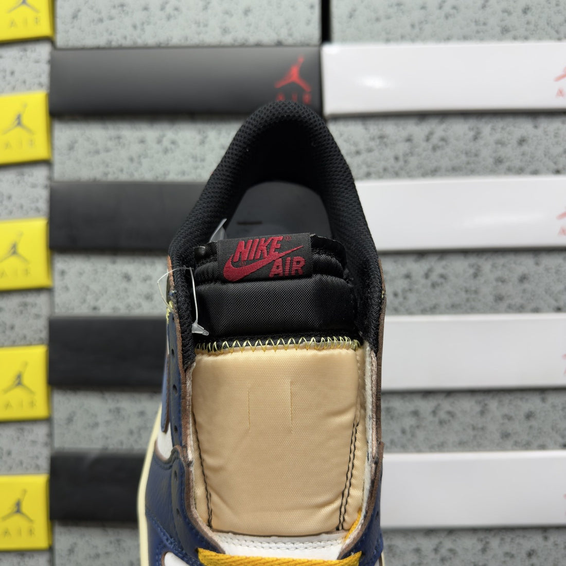 Air Jordan 1 Union Low Storm Blue