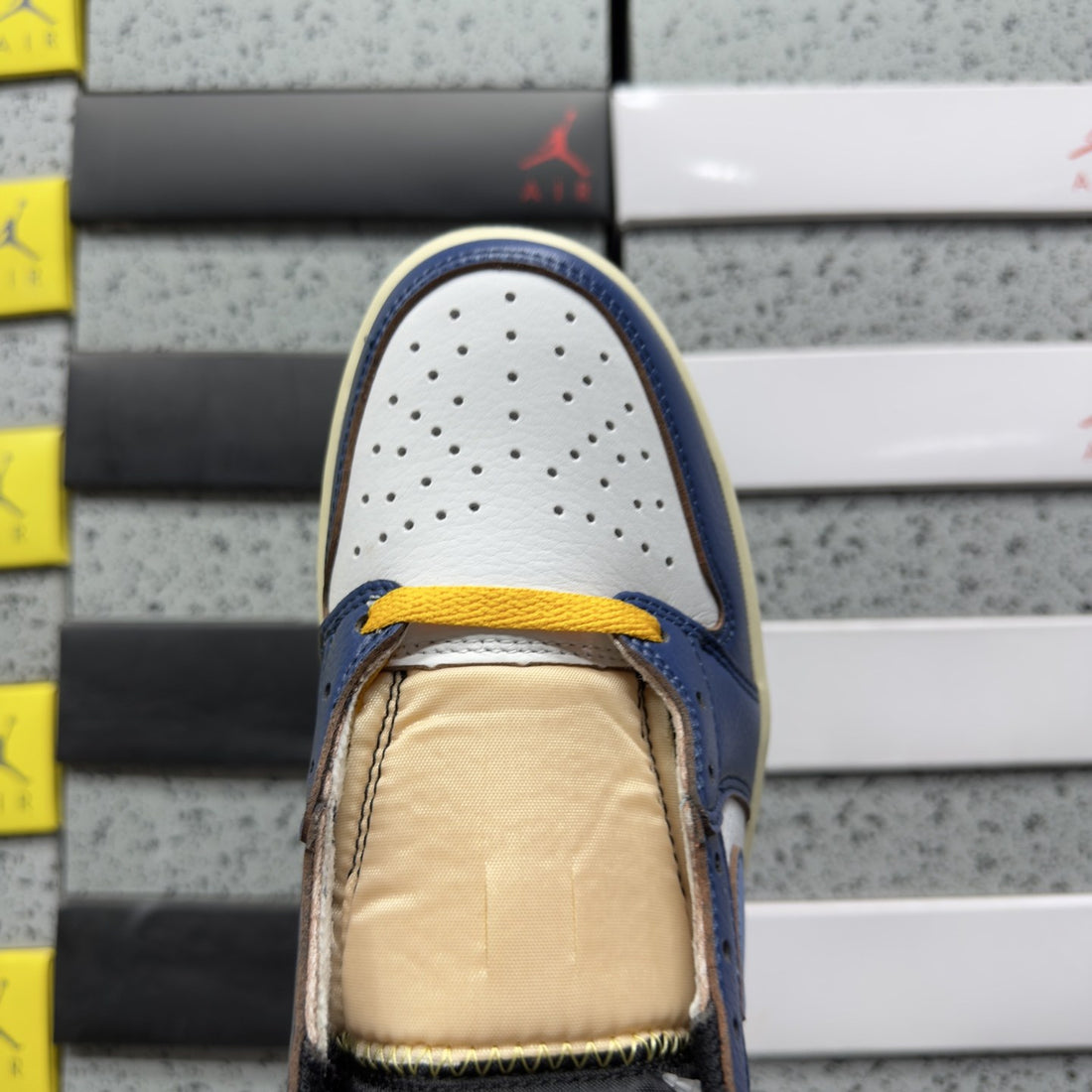 Air Jordan 1 Union Low Storm Blue