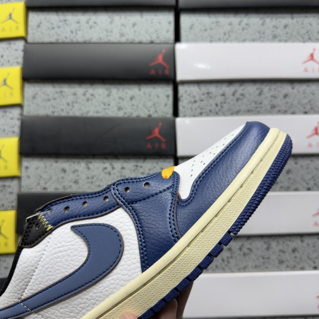 Air Jordan 1 Union Low Storm Blue