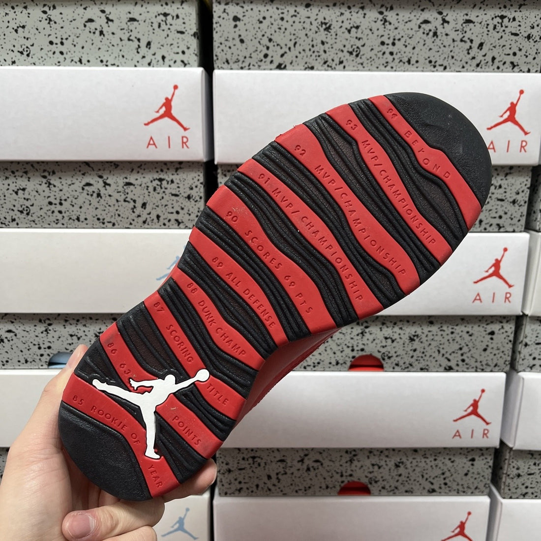Air Jordan 10 Bulls Red