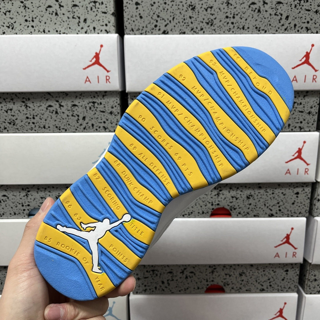Air Jordan 10 Powder Blue
