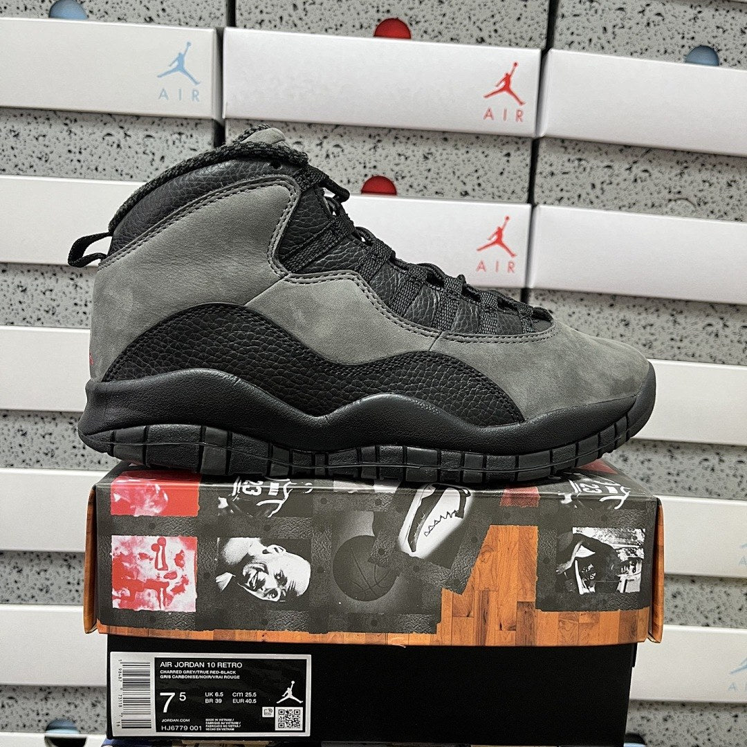 Air Jordan 10 Shadow Grey